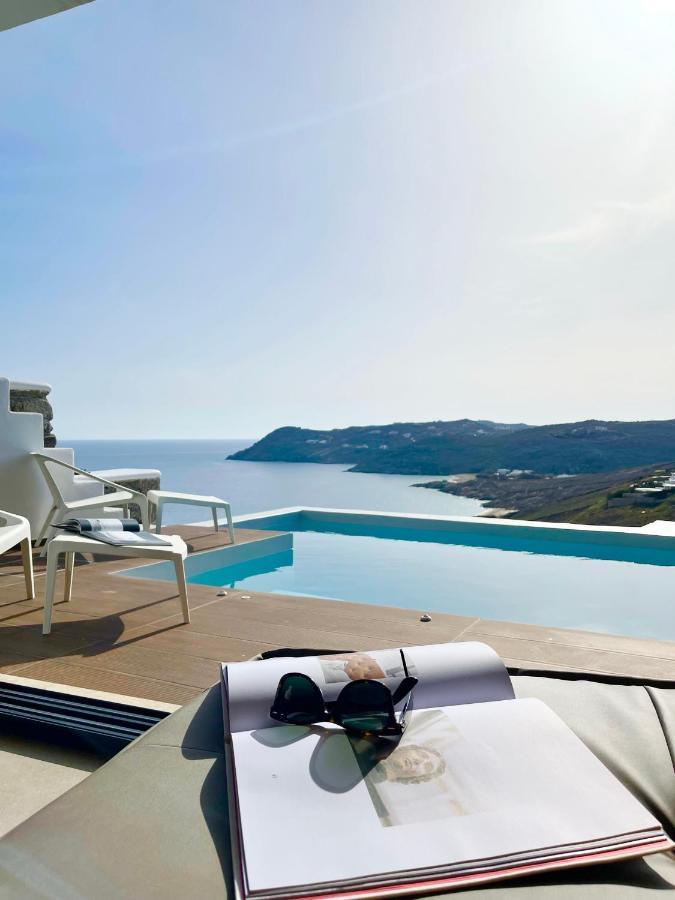 Luxury House With Private Pool At Elia Beach Mykonos Town Екстер'єр фото