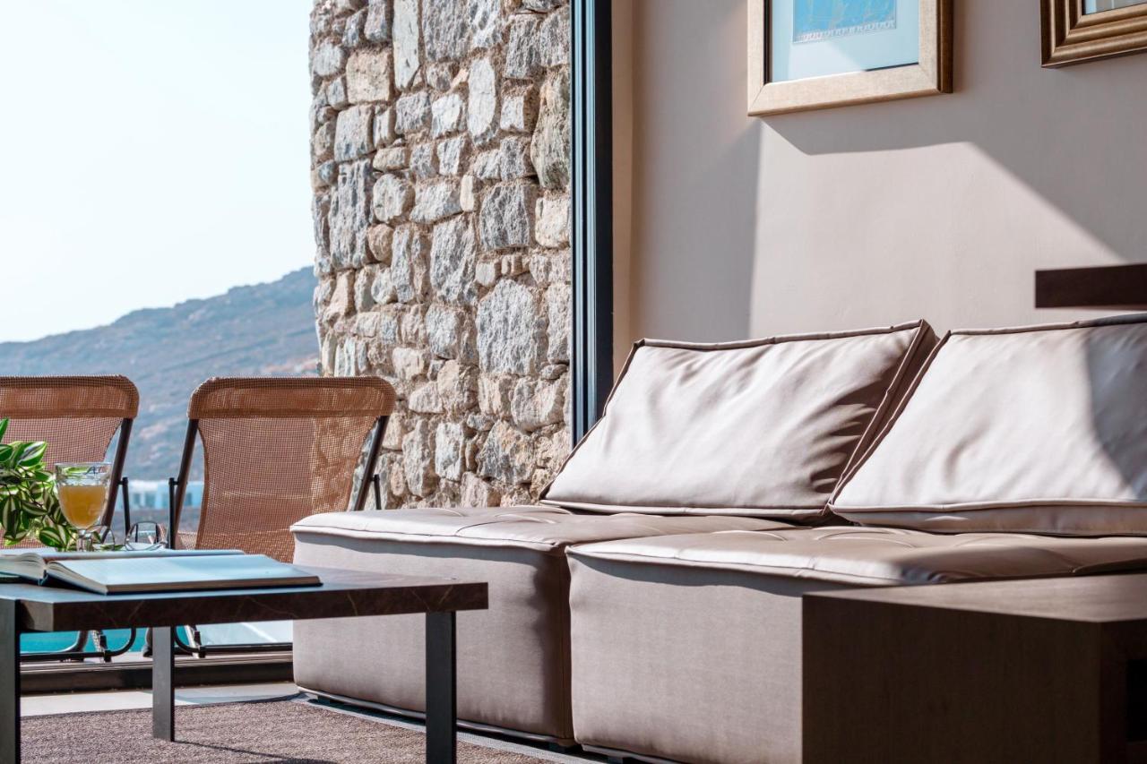 Luxury House With Private Pool At Elia Beach Mykonos Town Екстер'єр фото