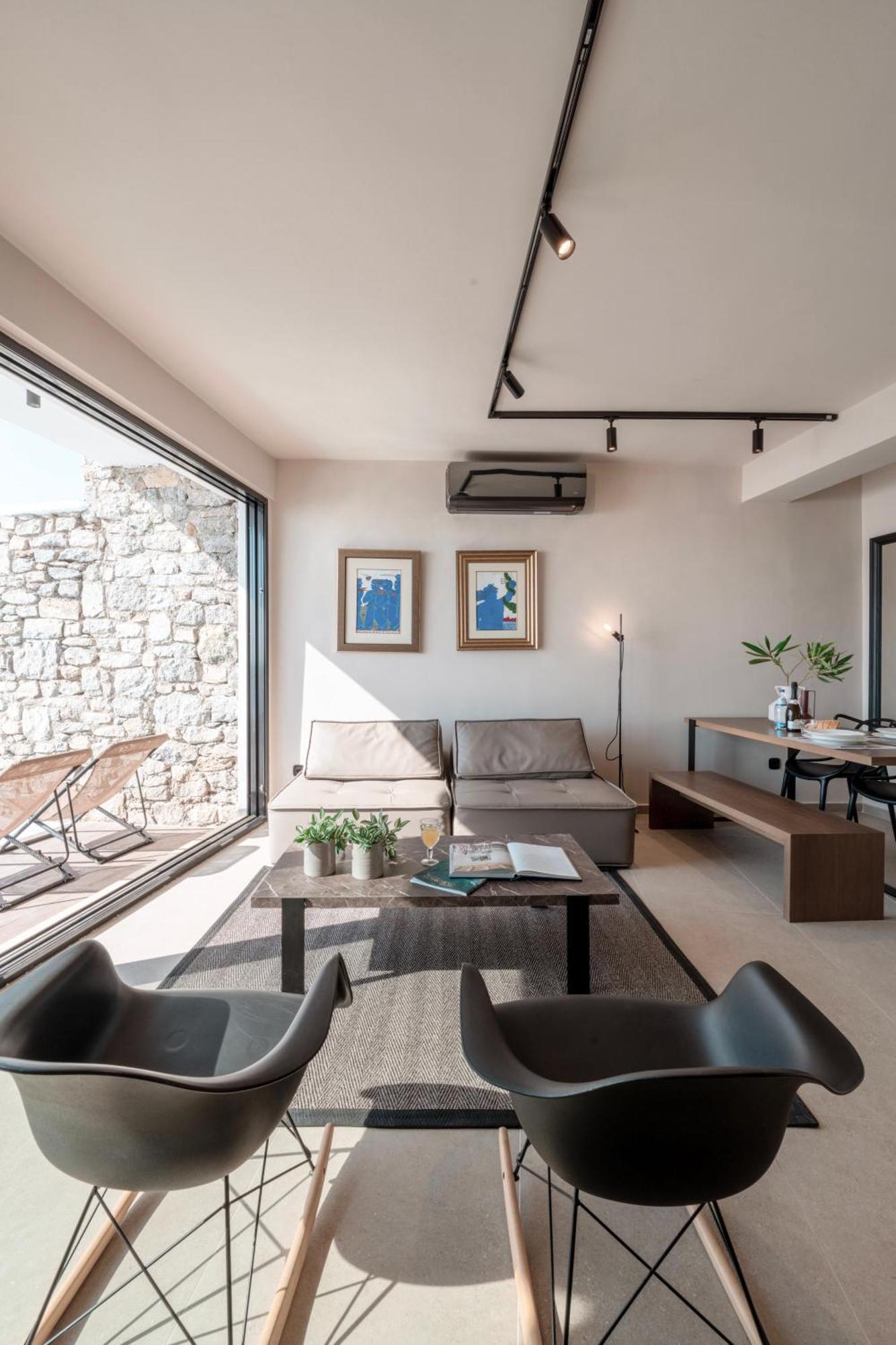 Luxury House With Private Pool At Elia Beach Mykonos Town Екстер'єр фото